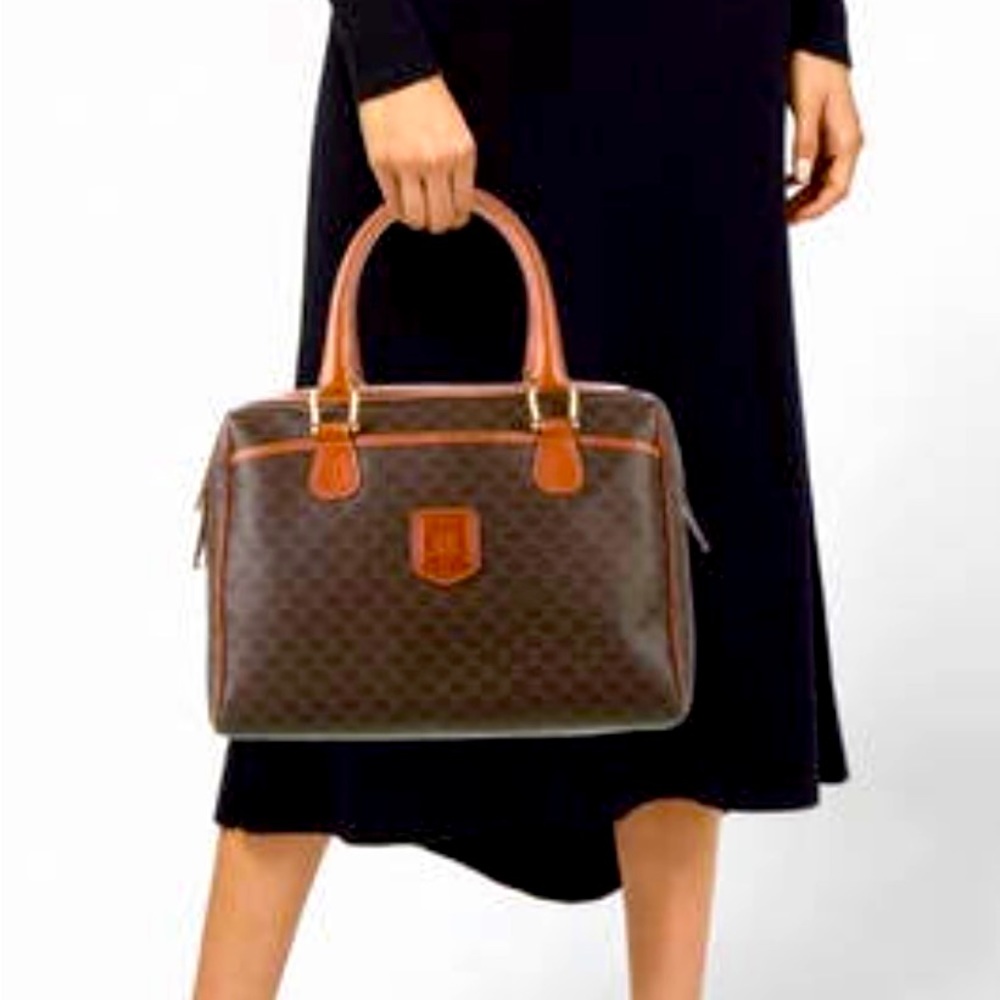 COPY - Céline
Boston Bag Macadam In Brown Coated Canvas Tote